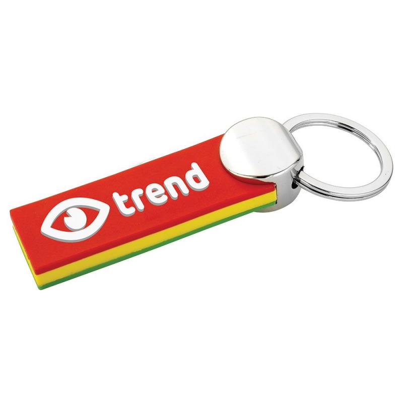 Image of Soft PVC Sandwich Keyring